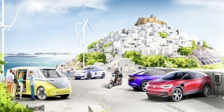 982 ΗΛΕΚΤΡΙΚΑ ΟΧΗΜΑΤΑ ΓΙΑ ΤΙΣ ΑΝΑΓΚΕΣ ΤΟΥ ΝΗΣΙΟΥ Πώς η Αστυπάλαια θα μετατραπεί σε «πράσινο» νησί -Τι περιλαμβάνει το project της Volkswagen