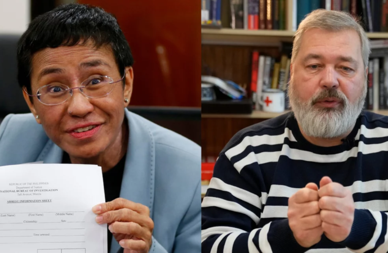 Νόμπελ Ειρήνης 2021: Στους δημοσιογράφους Μαρία Ρέσα και Ντμίτρι Μουράτοφ το φετινό βραβείο