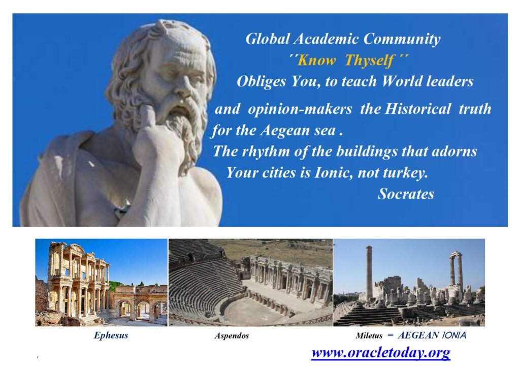 Global Academic Community
"Know Thyself"

Obliges You, to teach World leaders